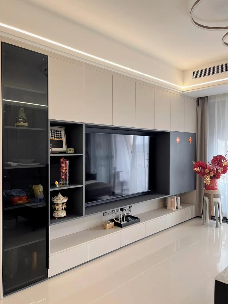 科技重塑家居风尚,最新电视柜款式引领未来家居设计