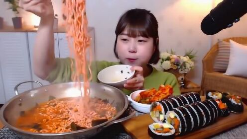 韩国大胃王心灵之旅,自然美景下的美食探险新篇章