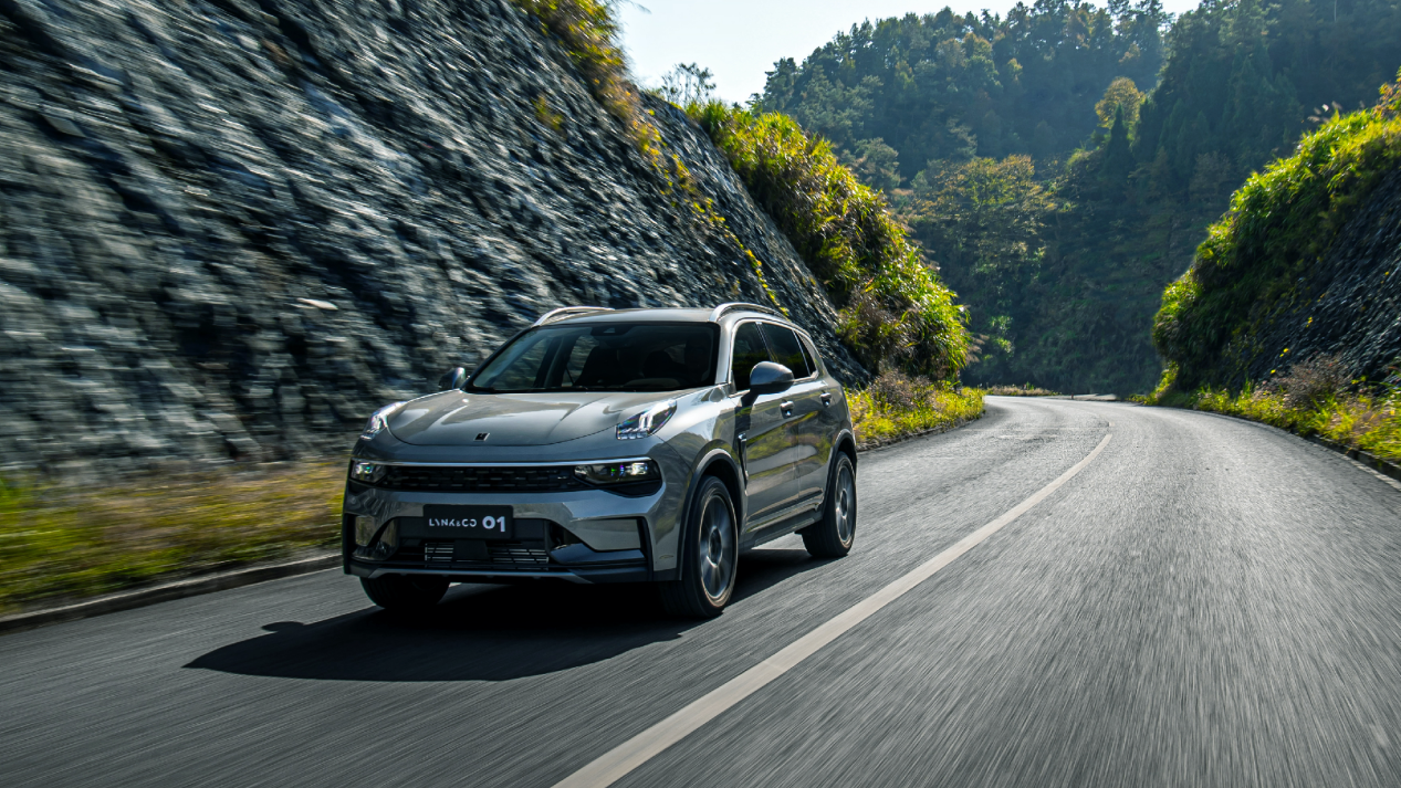 领克01,时代先锋,新领航者亮相