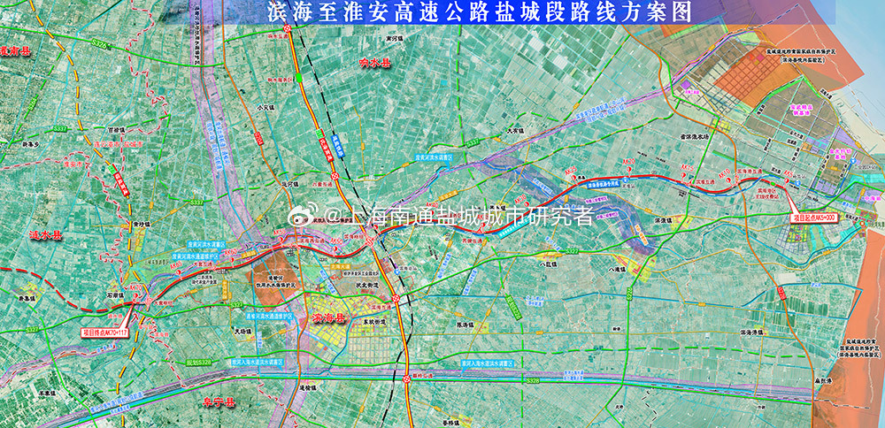 盐城高速公路最新规划与规划动态