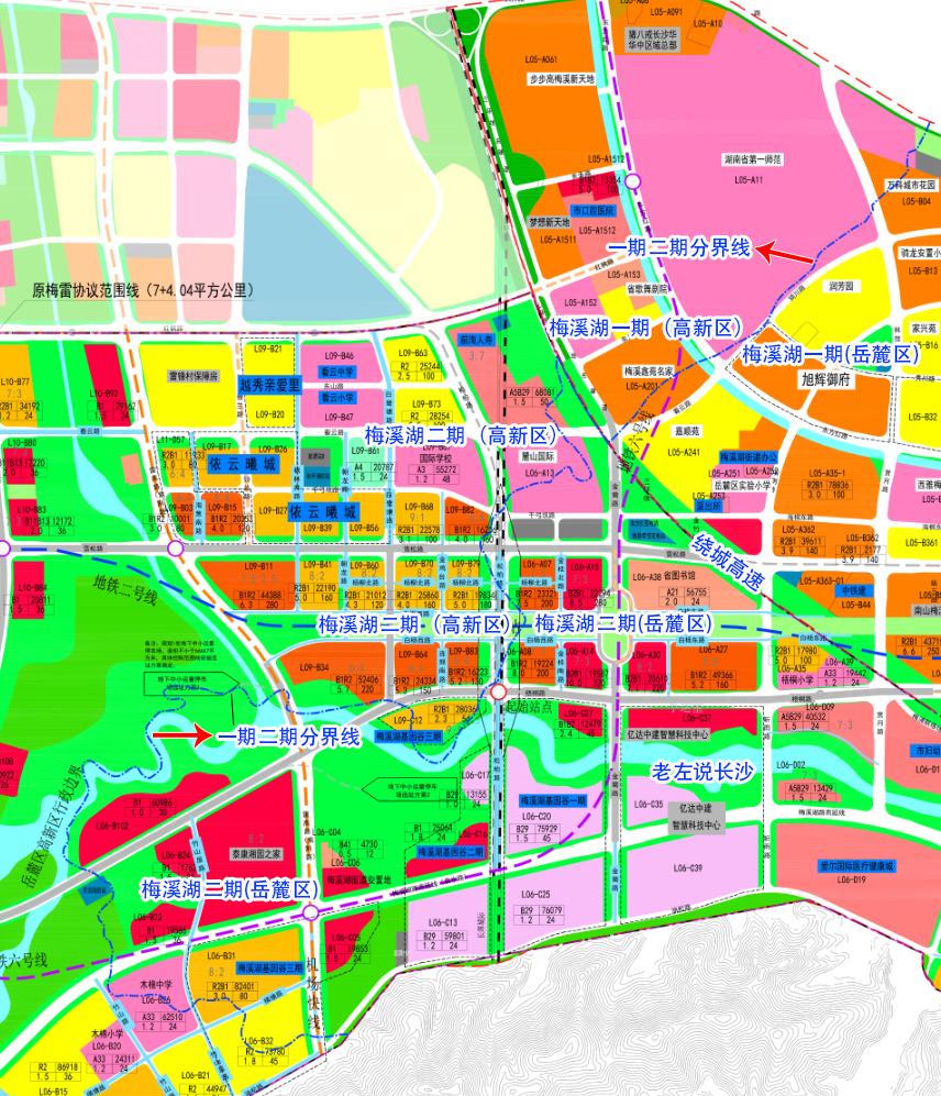 梅溪湖二期未来繁华蓝图揭秘,最新规划图一览无余!