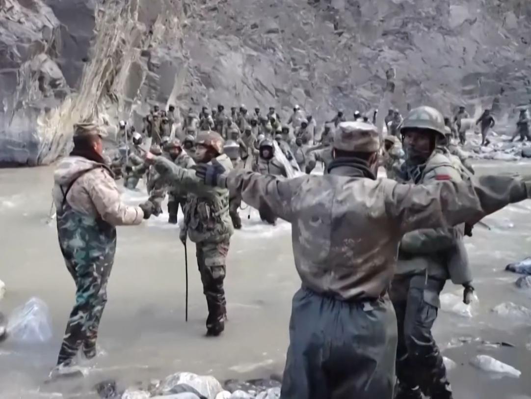 中印对峙最新视频,历史与时代的交汇点