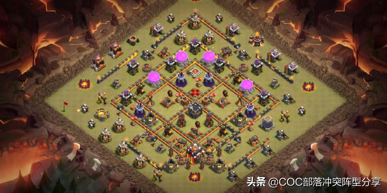 十本部落战最新阵型解析与我的观点分享