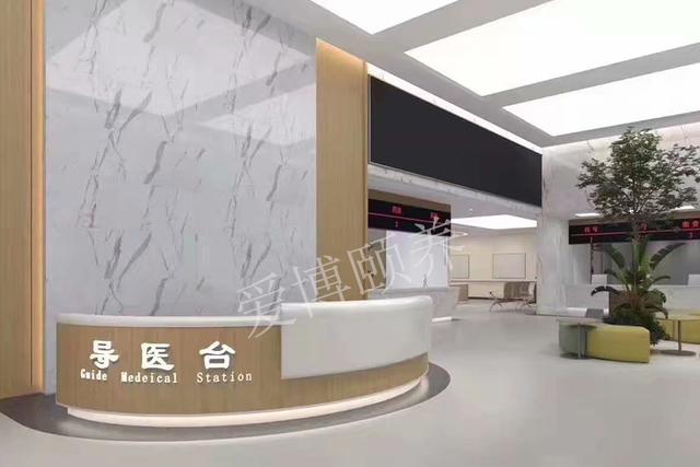 导医台最新效果图，设计理念碰撞与融合展现现代医疗风采