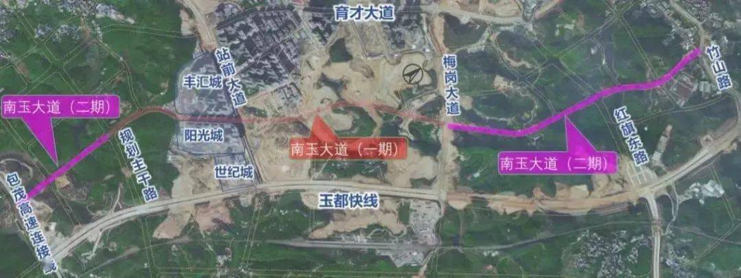 玉双路东延线最新进展，时代脉搏与城市脉动同步前行