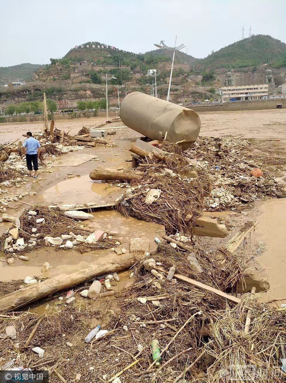 绥德灾情最新进展及温馨日常观察