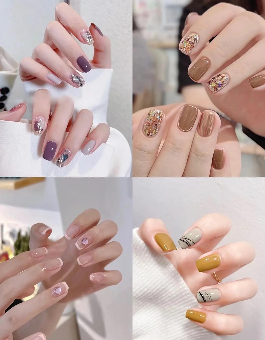 最新款美甲短，时尚潮流的瞬息万变