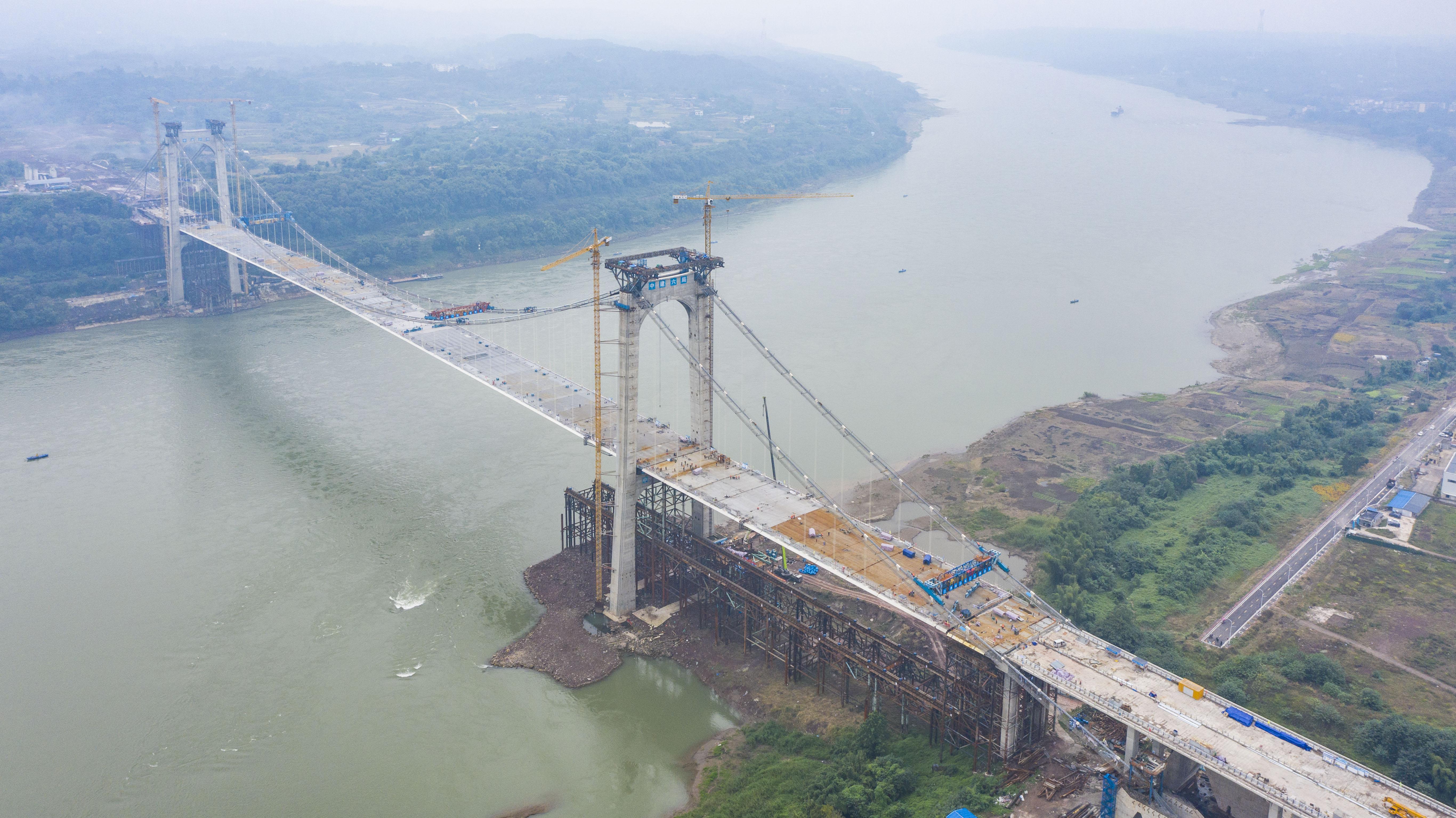 江津白沙大桥最新进展,科技重塑桥梁,未来触手可及