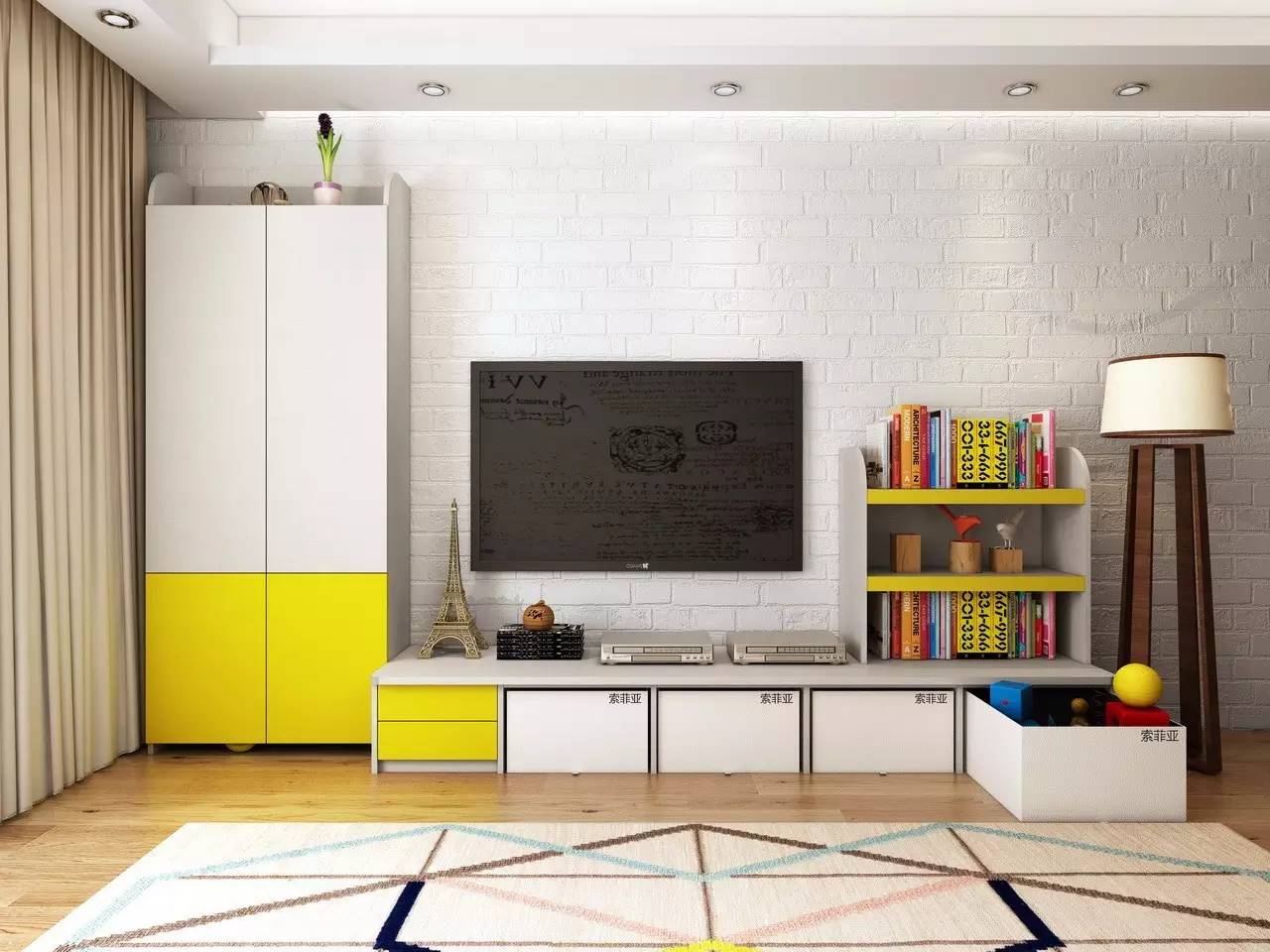 最新款小户型电视柜及其安装步骤指南