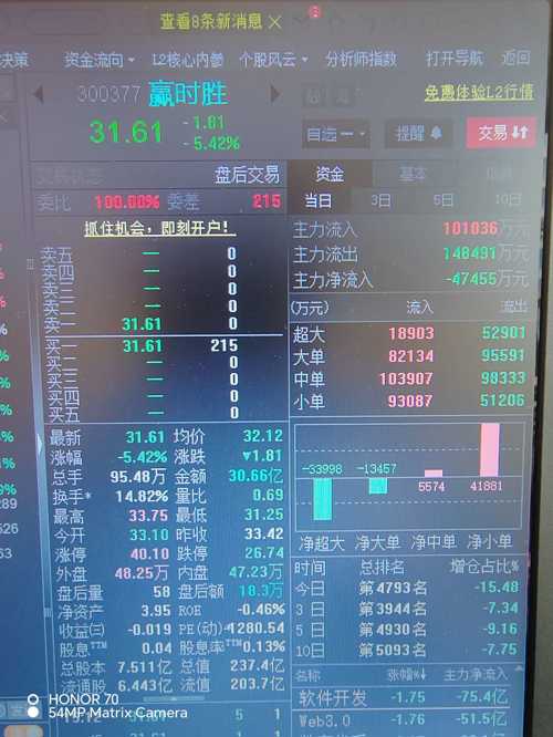 赢时胜最新动态速递，发展迅猛，引领未来！