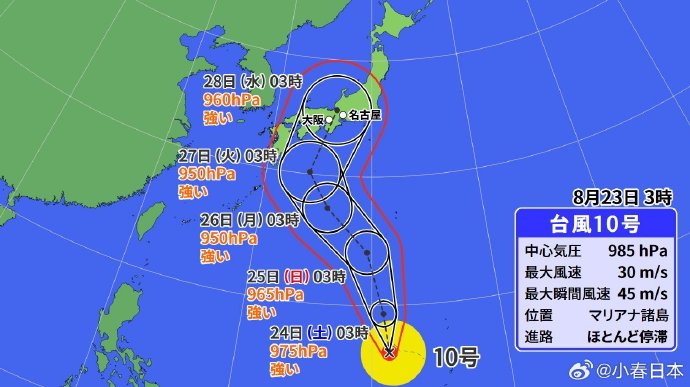 日本最新台风命名揭晓,全新名称公布