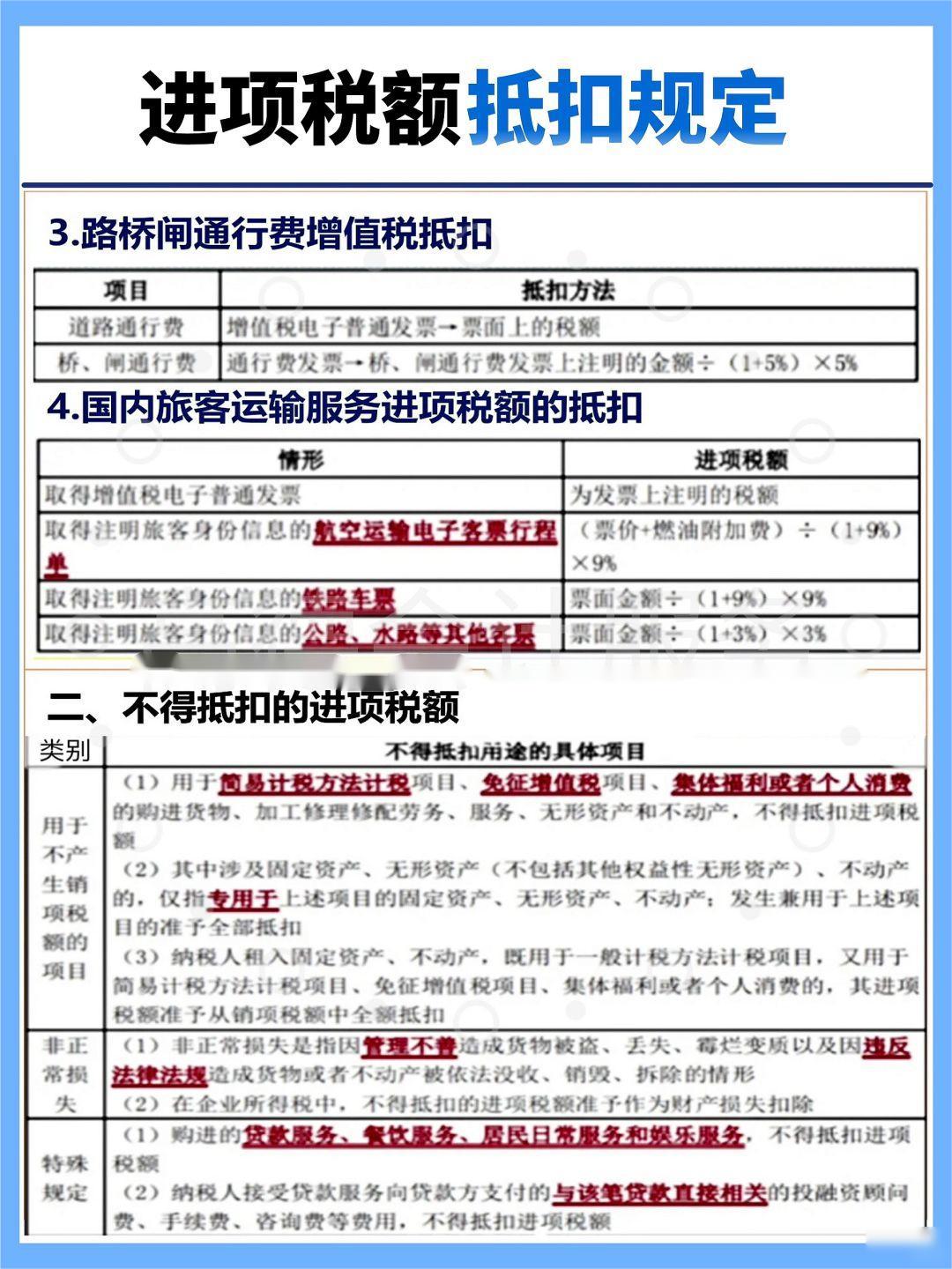 最新进项税政策解读及实务操作指南