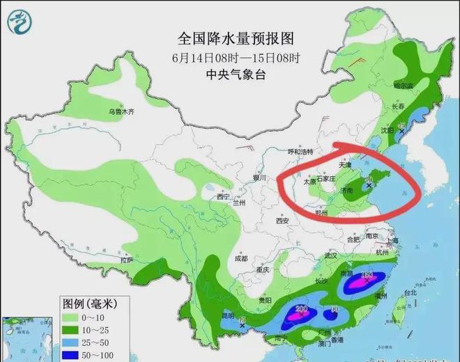 全国降雨实况与温馨故事传递温暖情感