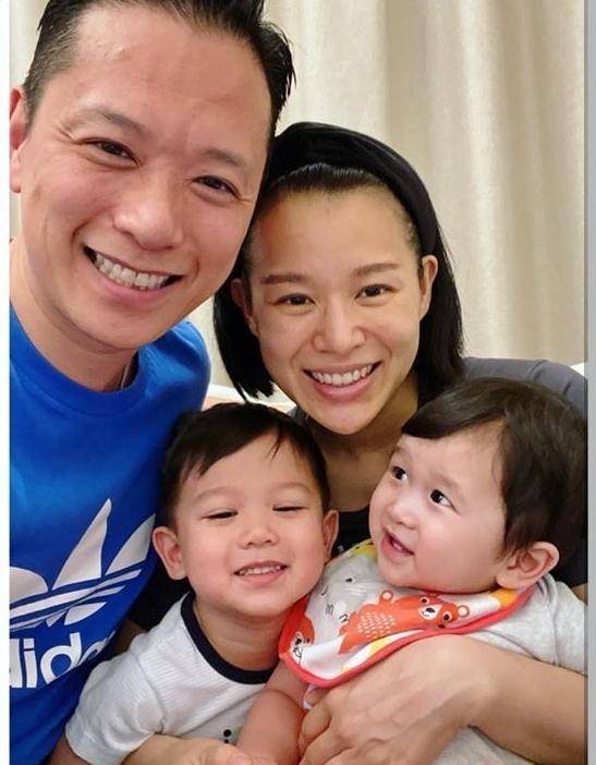 胡杏儿儿子最新图片，自然美景中的家庭探索之旅